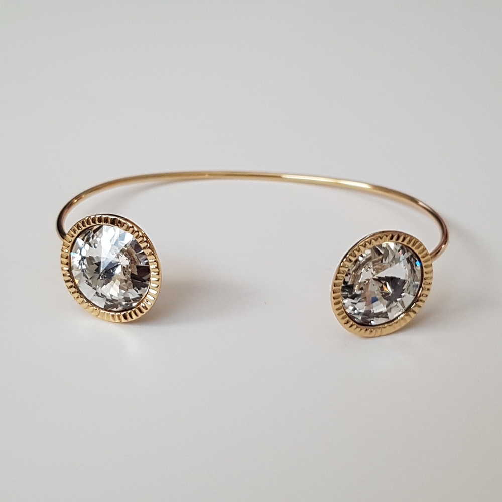 Ted Baker Gold Revenna Rivoli Crystal Cuff